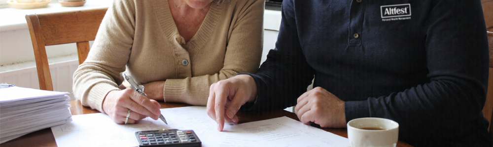 woman consulting with her financial advisor